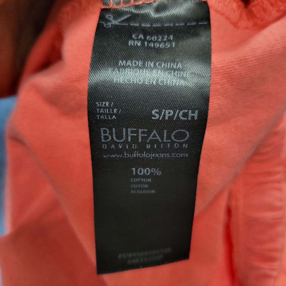 Buffalo David Bitton Women's Puff Short Sleeves Blouse Large - Picture 9 of 9
